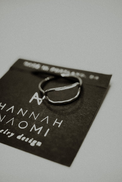 Stadium Ring, Sterling Silver