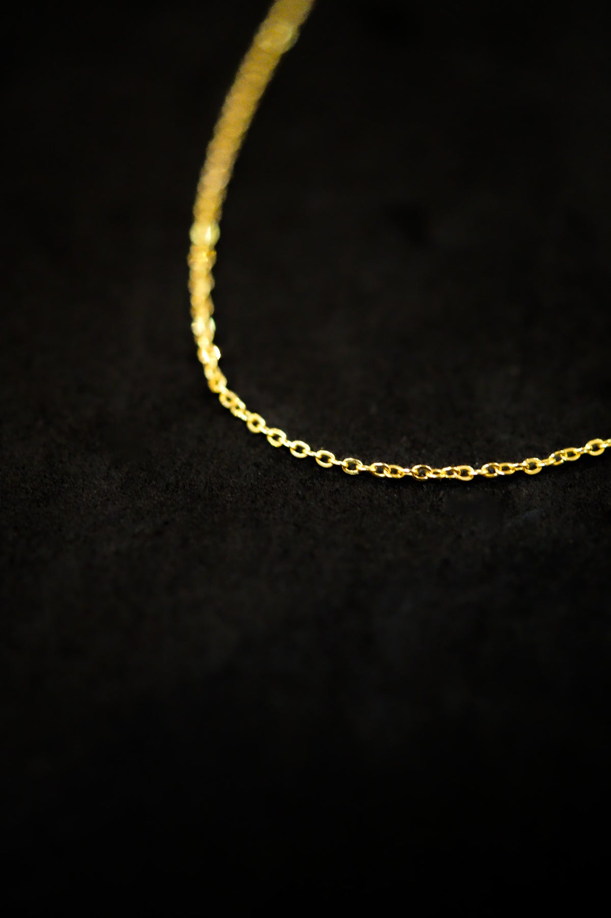 Thin Cable Chain Necklace