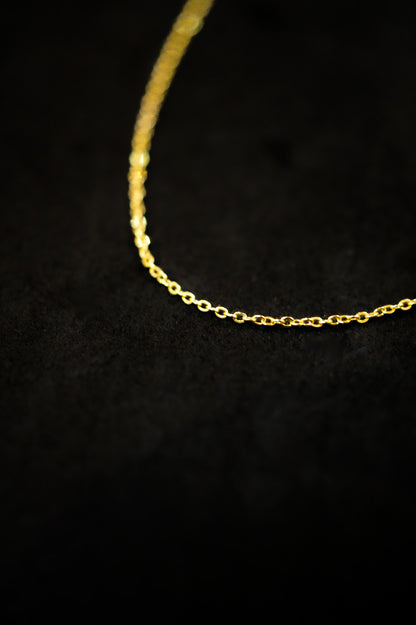 Thin Cable Chain Necklace