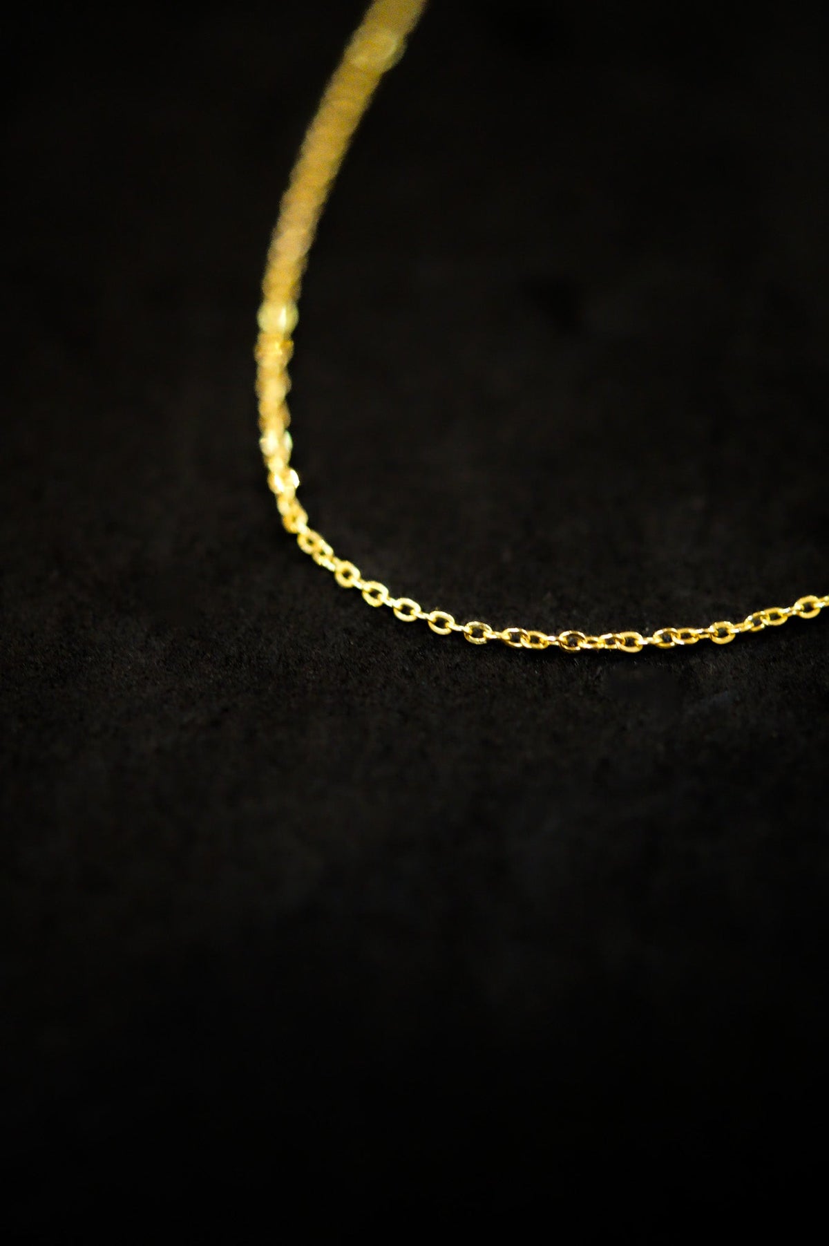 Thin Cable Chain Choker