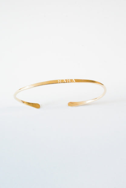 Sunburst Cuff, Solid Gold or Rose Gold