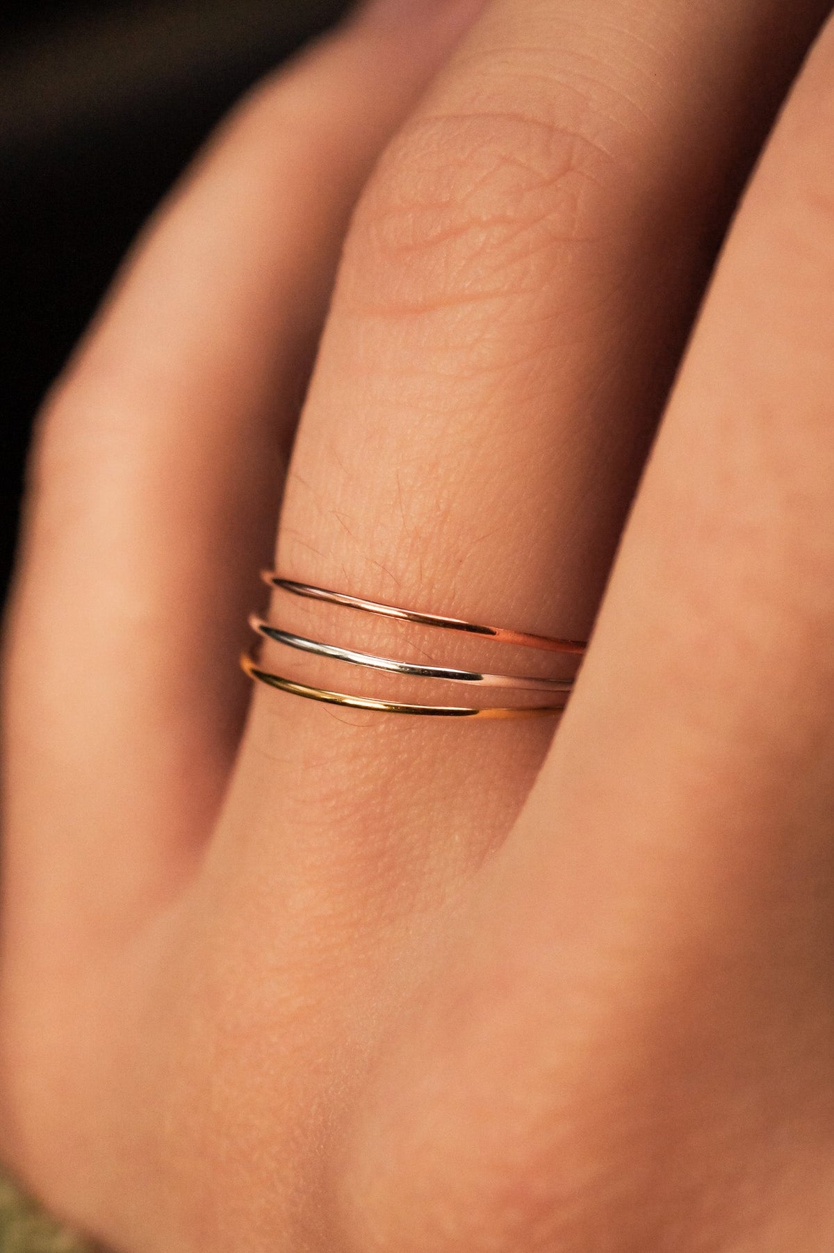 Ultra Thin Ring, Sterling Silver