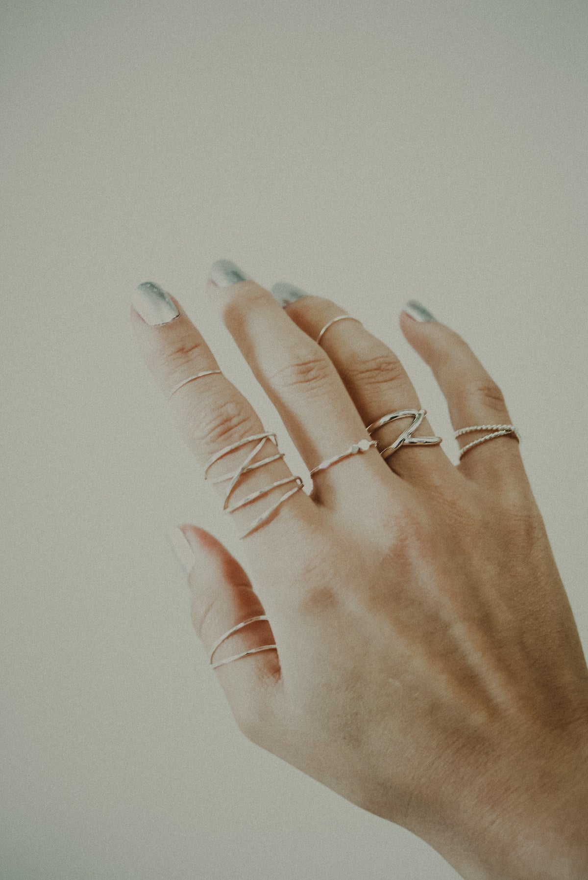 Branch Ring, Sterling Silver