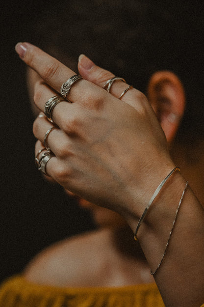 Link Ring, 14K Rose Gold Fill