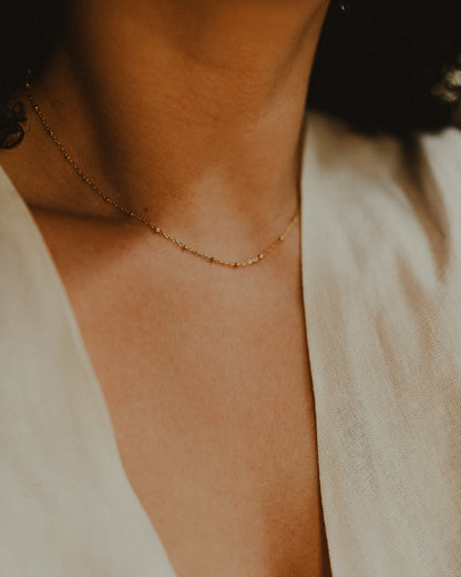 Saturn Chain Necklace