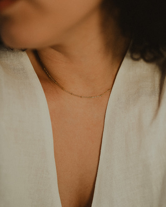 Saturn Chain Necklace