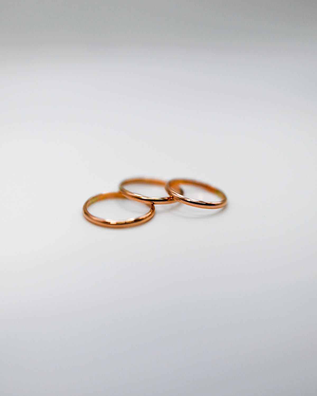 Extra Thick Ring, 14K Rose Gold Fill