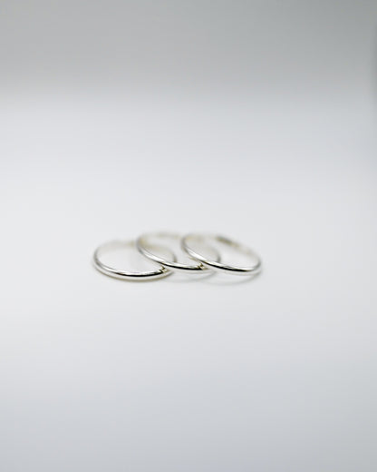 Extra Thick Ring, Sterling Silver