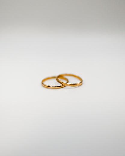 Extra Thick Ring, 14K Gold Fill