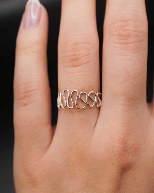 Diadem Ring, Sterling Silver