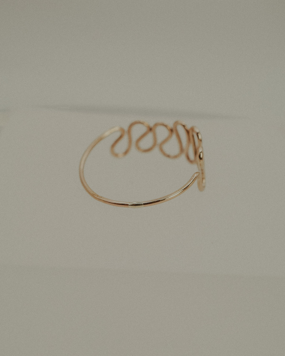 Diadem Ring, Solid 14K Gold