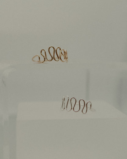 Diadem Ring, Solid 14K Gold