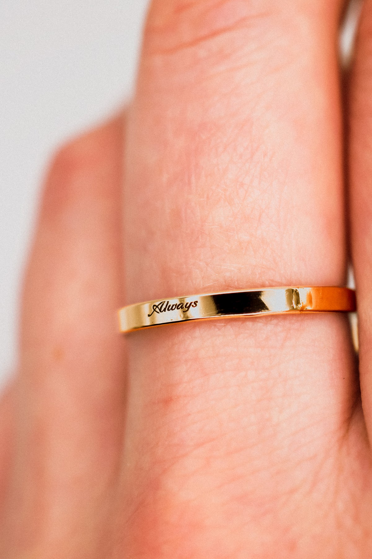 Mirror Band, 14K Gold Fill