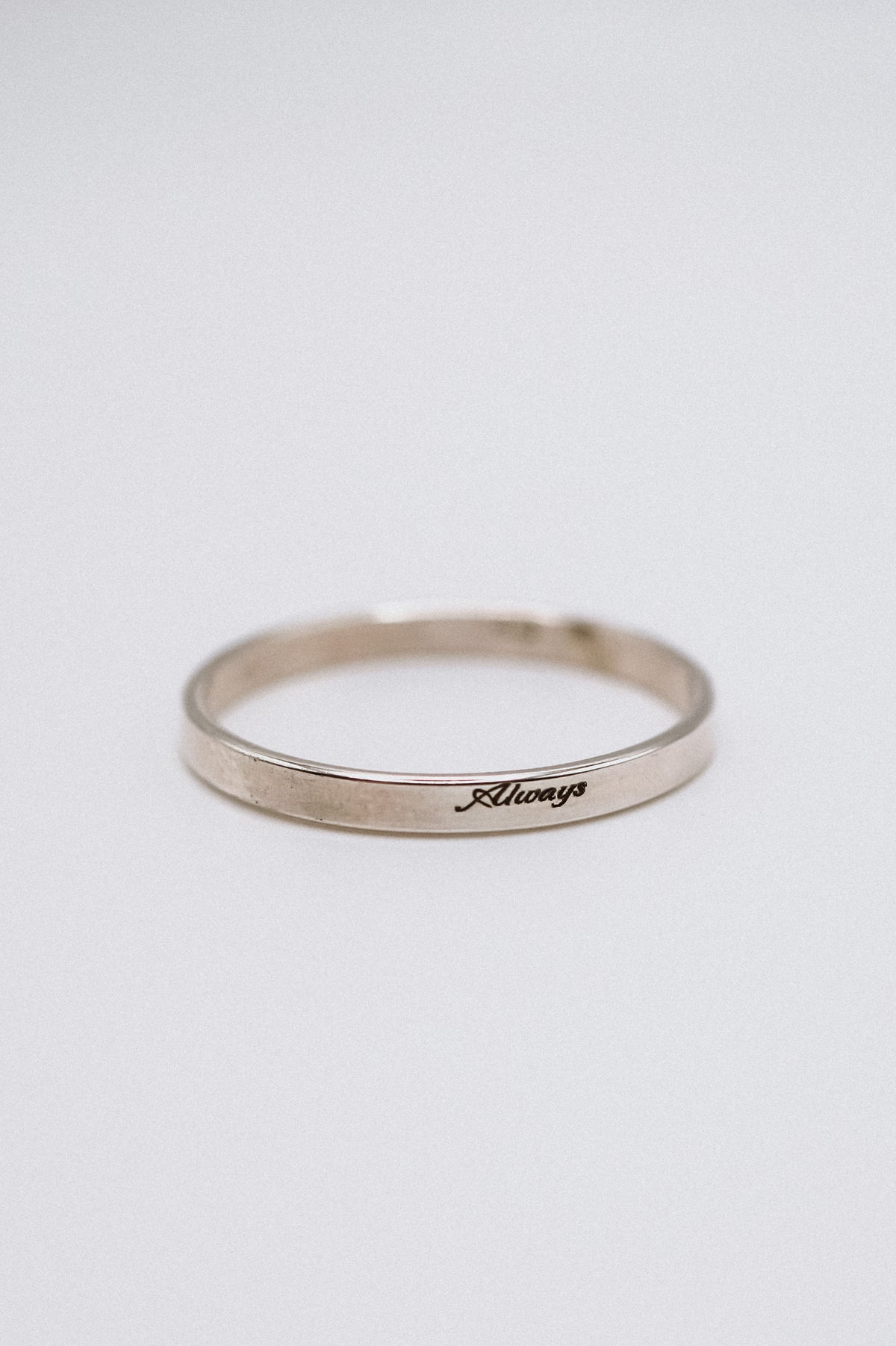 Mirror Band, Sterling Silver
