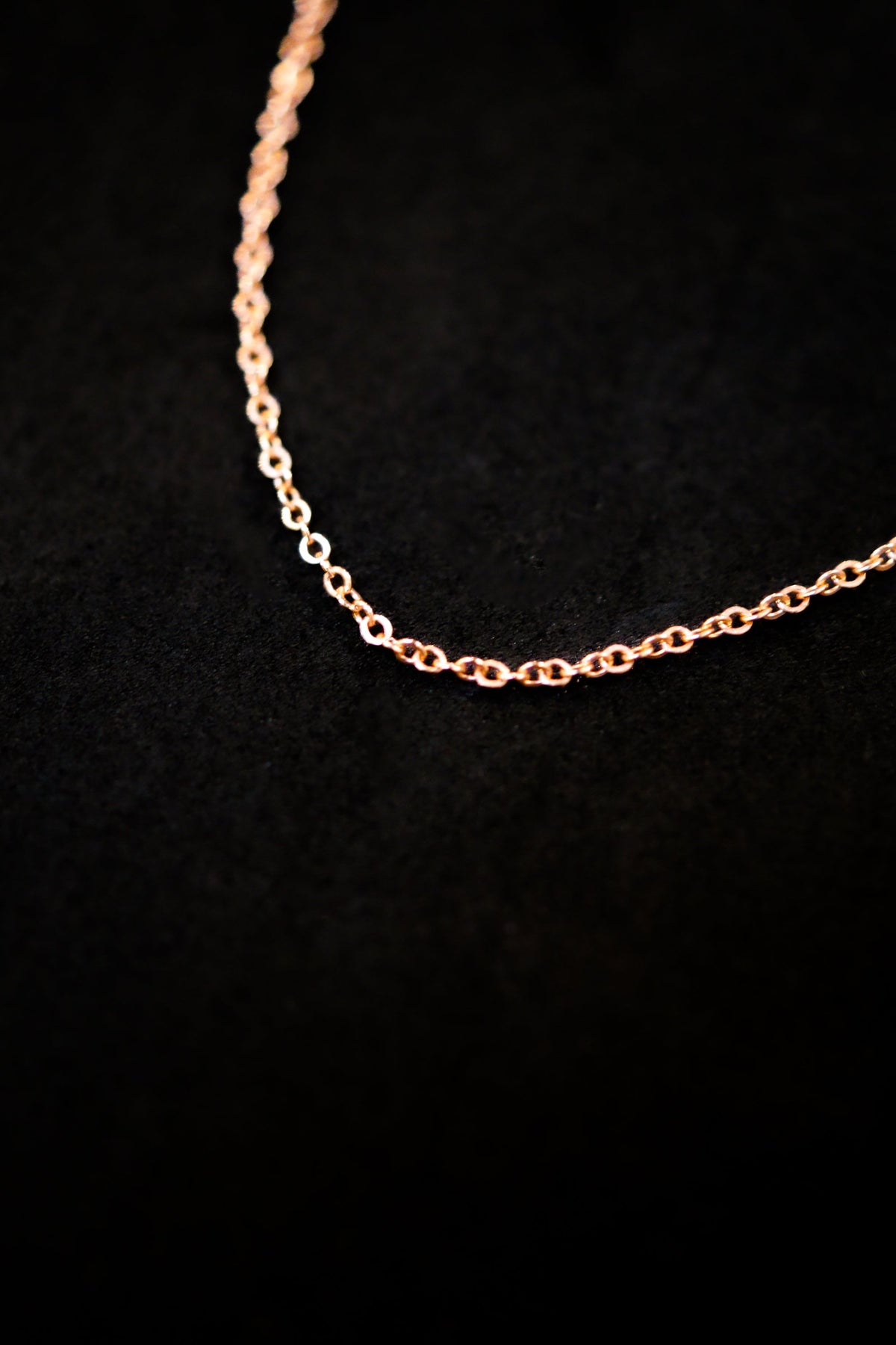 Thin Cable Chain Choker