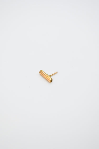 Tiny Bar Flat Back Stud Earring