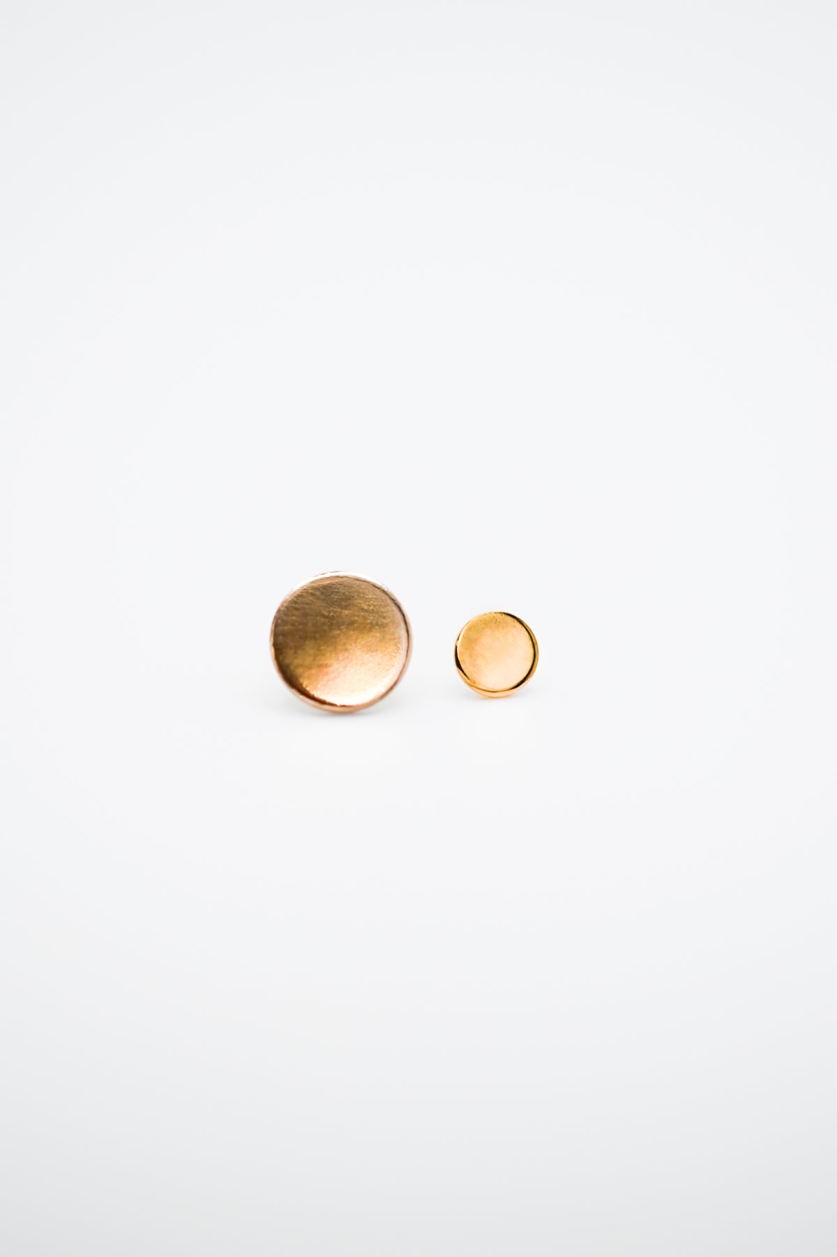 Mini Dot Flat Back Stud Earring