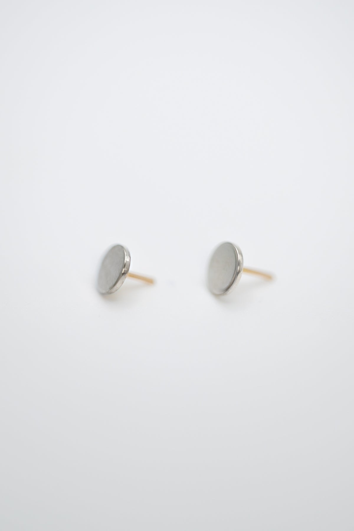 Mini Dot Flat Back Stud Earring