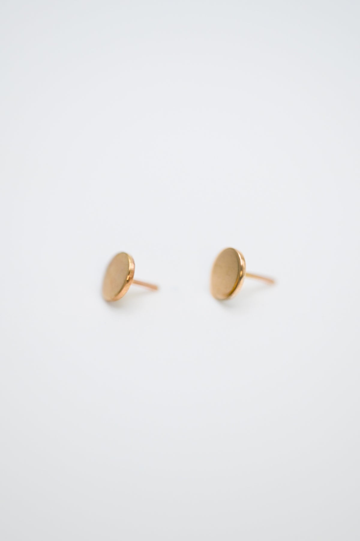 Mini Dot Flat Back Stud Earring