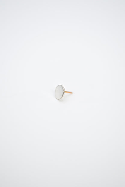 Mini Dot Flat Back Stud Earring