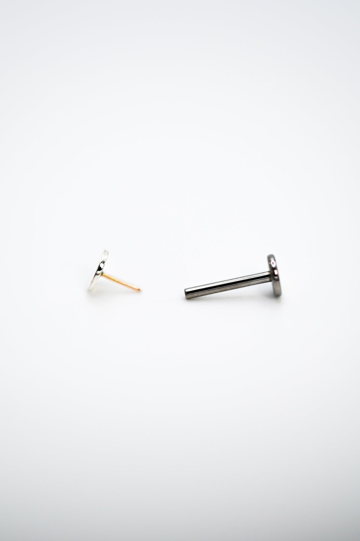 Mini Dot Flat Back Stud Earring