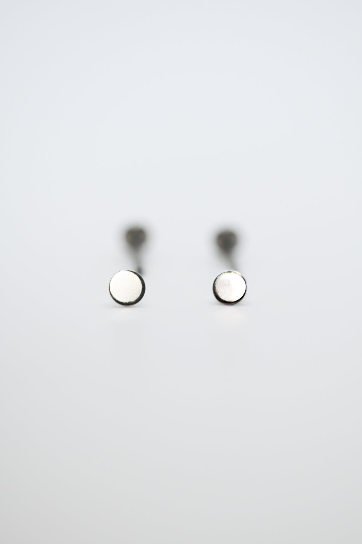 Mini Dot Flat Back Stud Earring