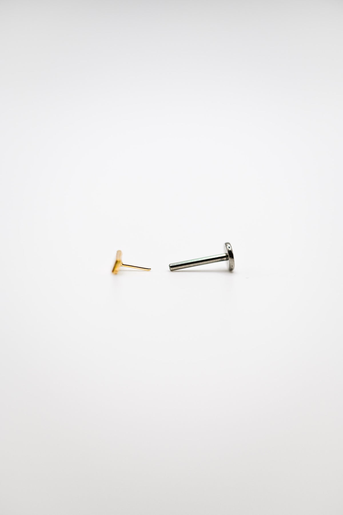 Mini Mirror Flat Back Stud Earring
