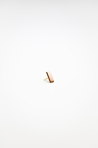 Mini Mirror Flat Back Stud Earring