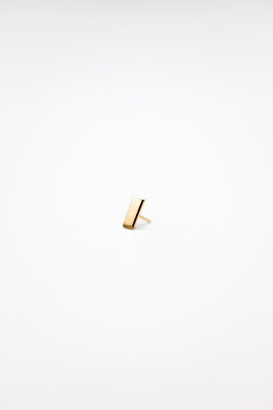 Mini Mirror Flat Back Stud Earring