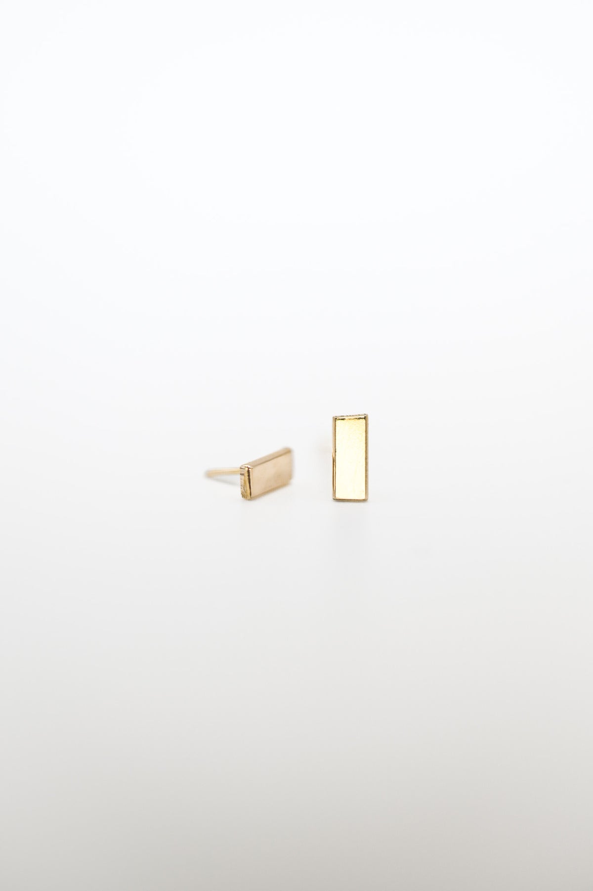 Mini Mirror Flat Back Stud Earring