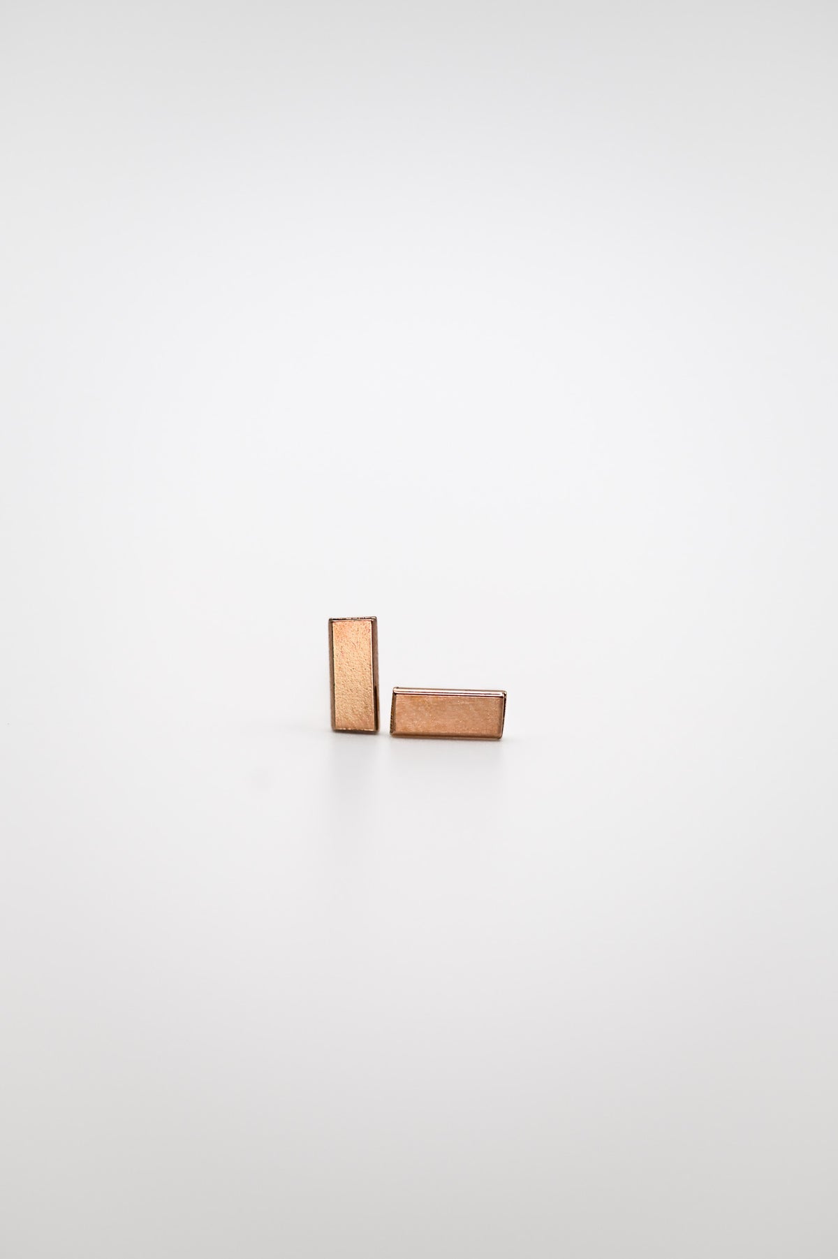 Mini Mirror Flat Back Stud Earring