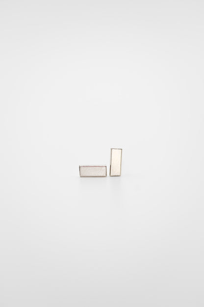 Mini Mirror Flat Back Stud Earring