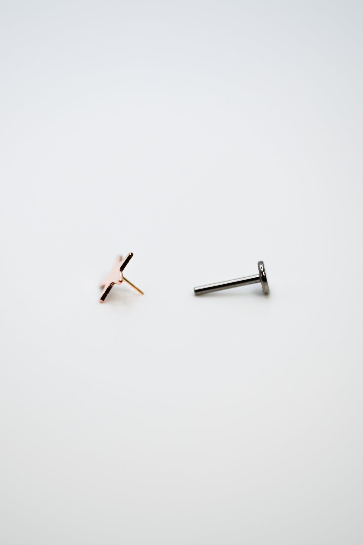 Star Flat Back Stud Earring