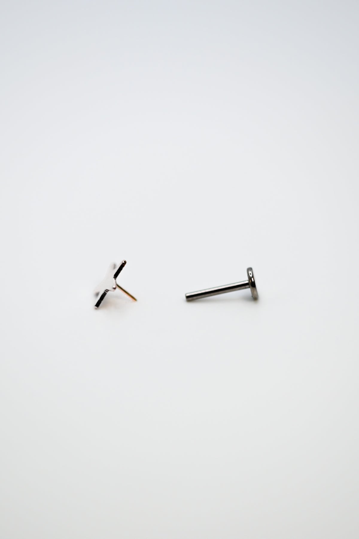 Star Flat Back Stud Earring