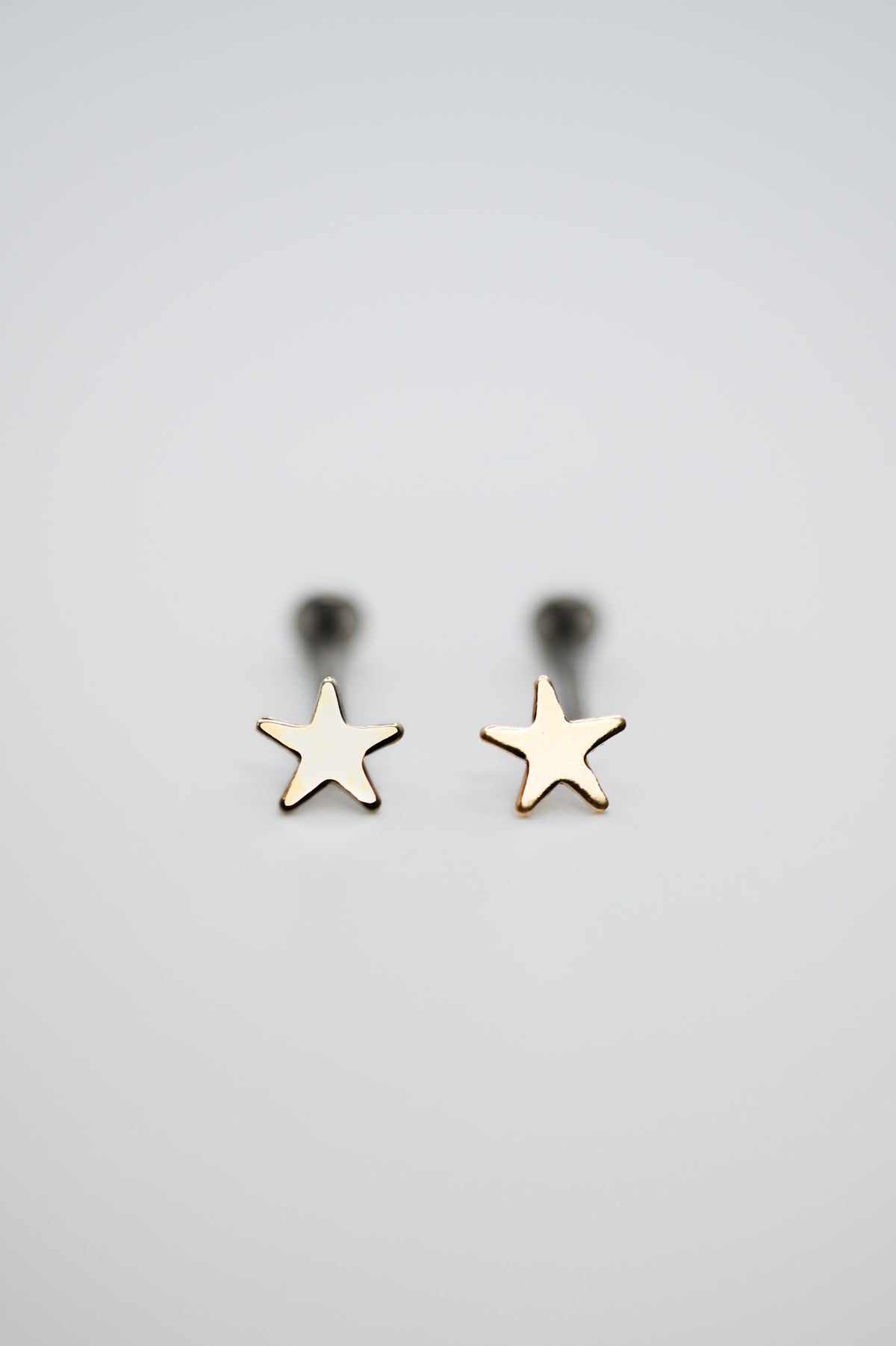 Star Flat Back Stud Earring