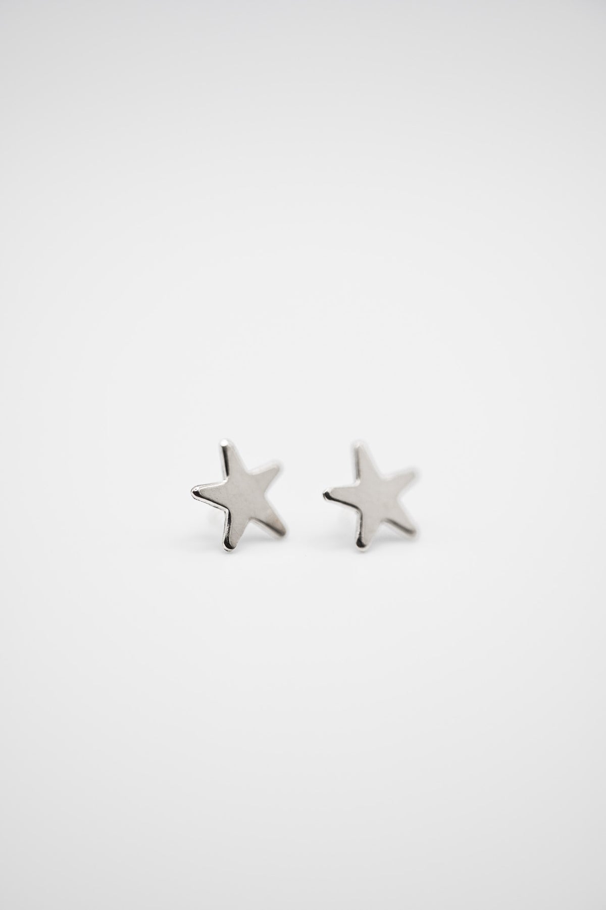 Star Flat Back Stud Earring