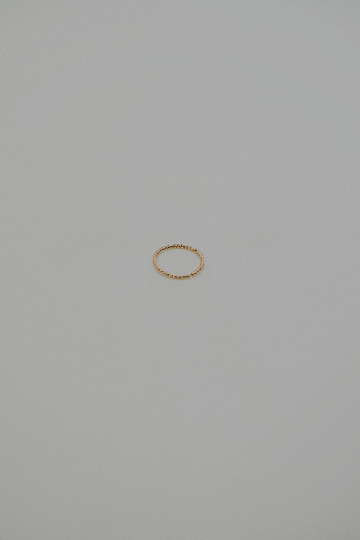 Twist Huggie Hoop Earring in 14K Gold Fill