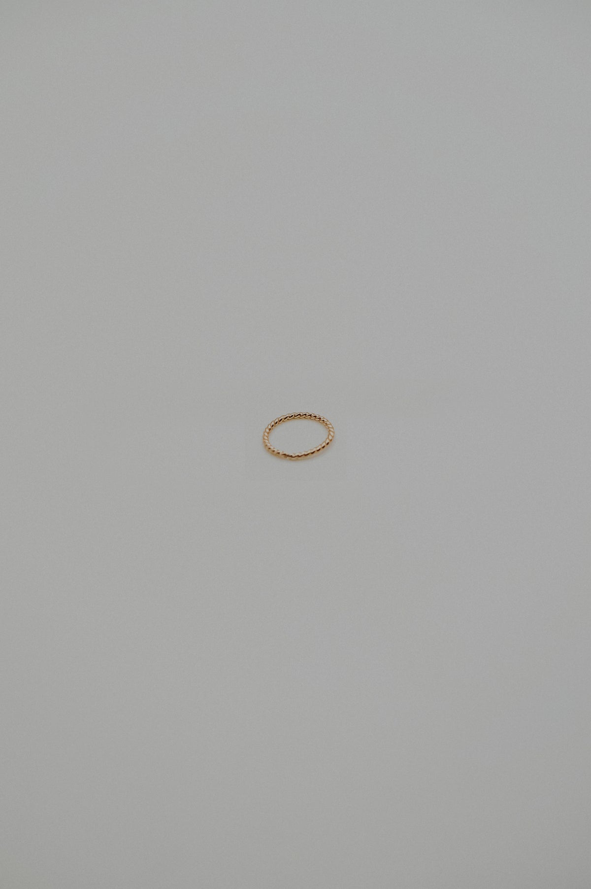 Twist Huggie Hoop Earring in 14K Gold Fill