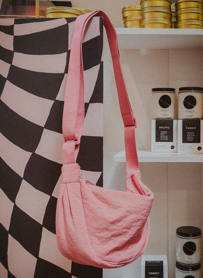 Pink Crossbody Bag