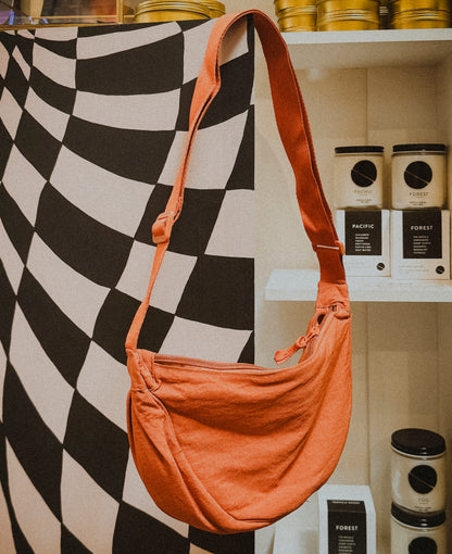 Orange Crossbody Bag