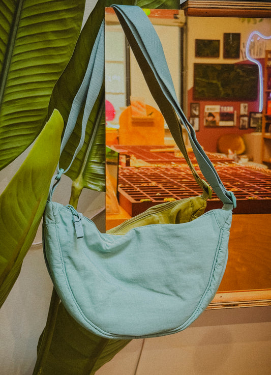 Aqua Crossbody Bag