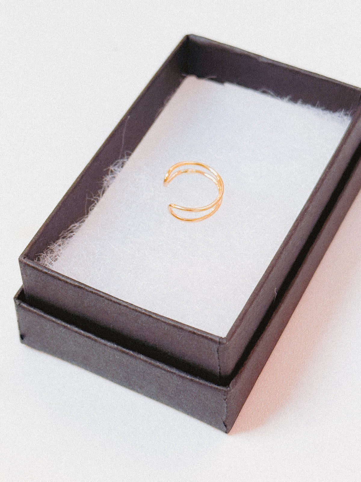 Stadium Ear Cuff, Solid Gold, Rose or White Gold