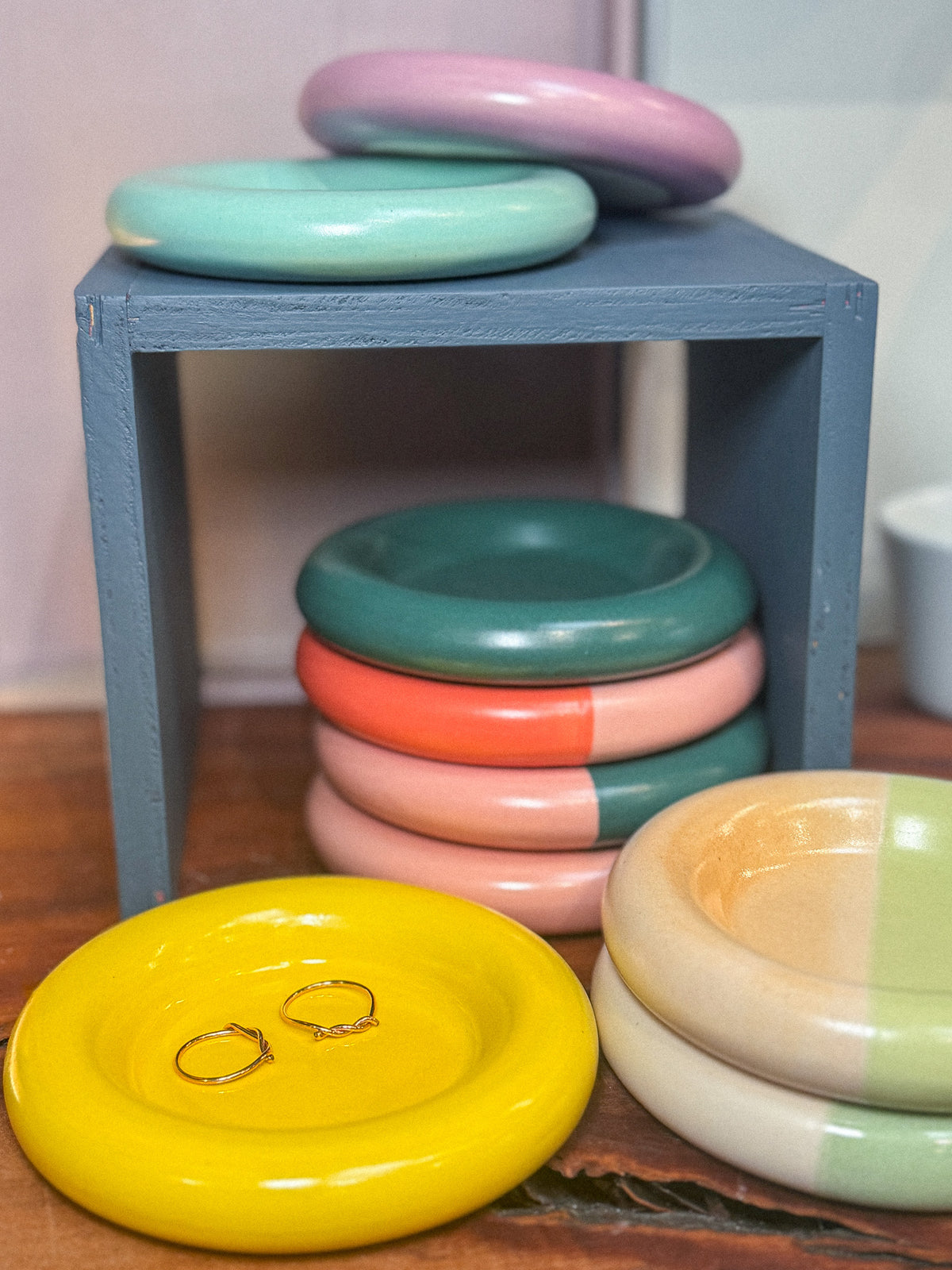 Large Donut Trinket Dish