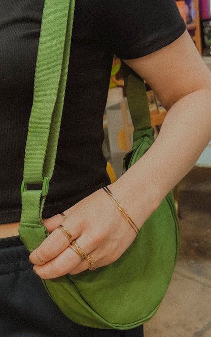 Kelly Green Crossbody Bag
