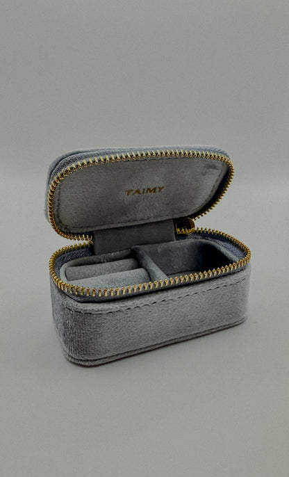 Mini Zipper Jewelry Travel Case