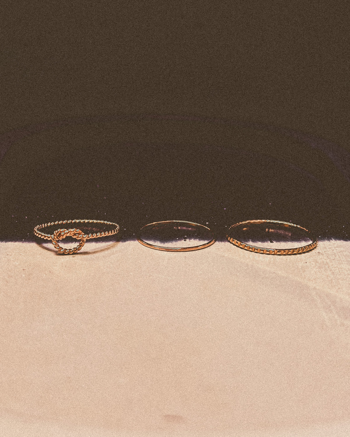 The Kasey Set of 3 Stacking Rings