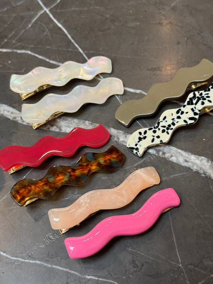 Thick Wiggle Hair Clip Packs
