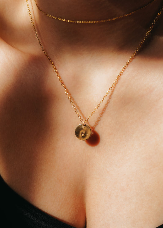 Monogram Circle Charm