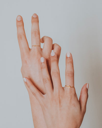 Open Knot Ring, 14K Gold Fill