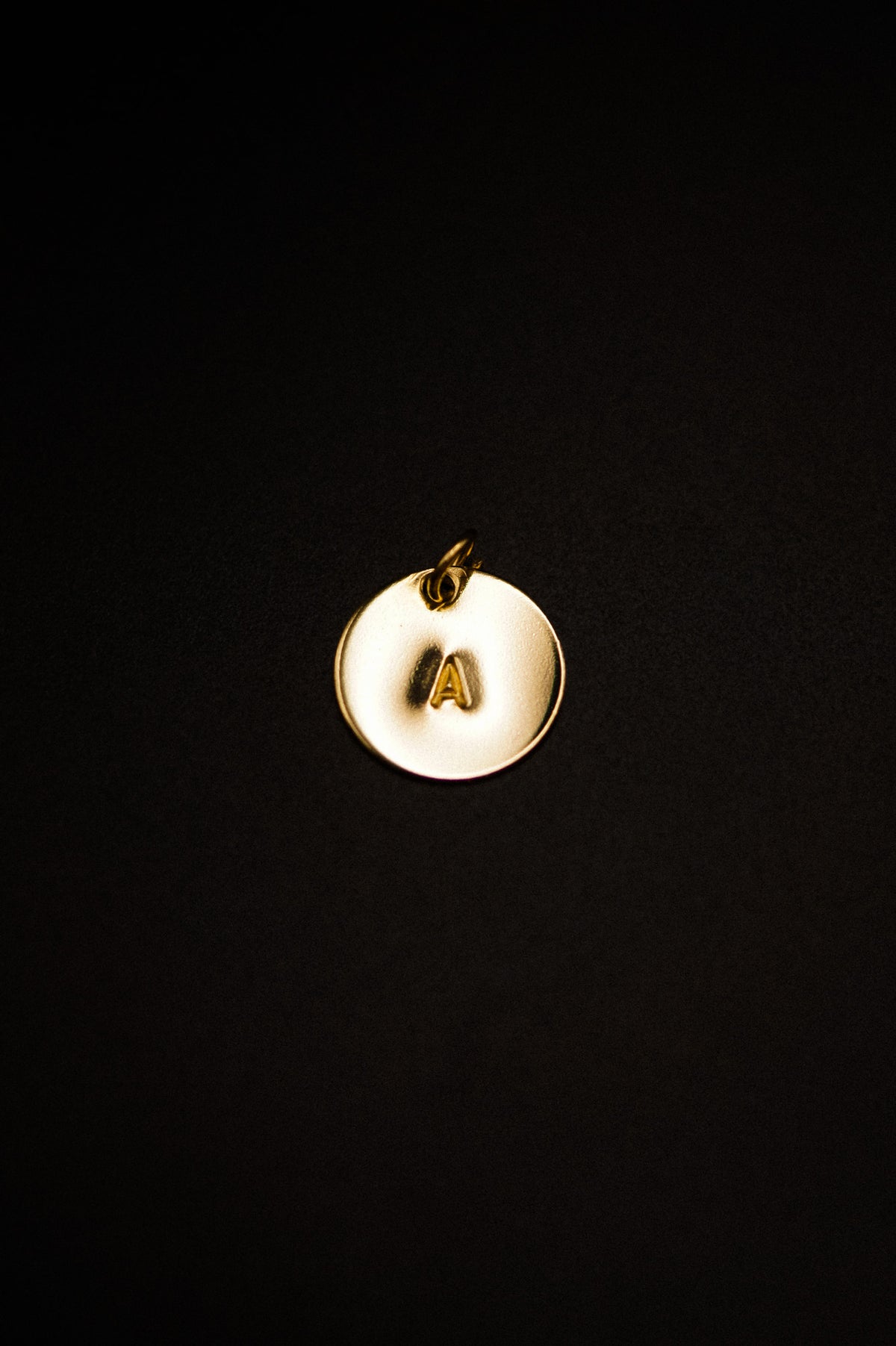 Monogram Circle Charm